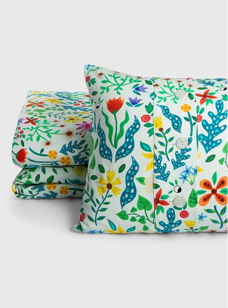 Capa de edredom floragem brasileira infantil