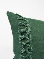 Almofada-franja-Verde-Escuro
