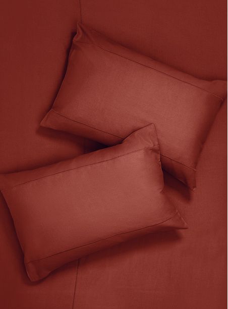 Capa de edredom cama laranja 010
