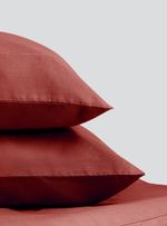 Capa de edredom cama laranja 010
