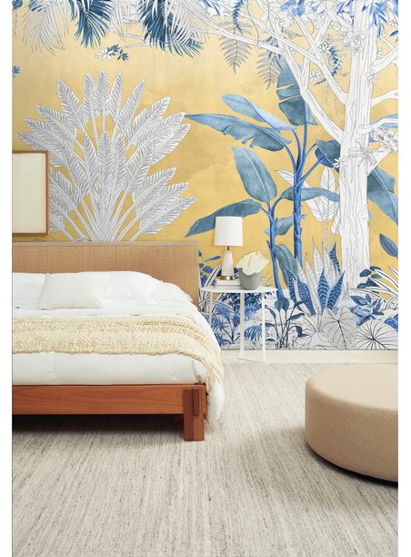 Painel de parede aquaforest yellow