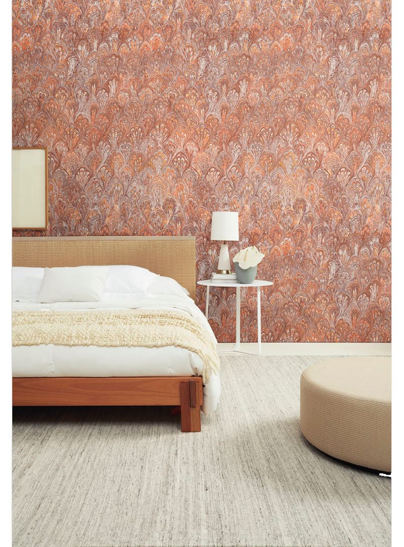 Papel-de-parede-classico-liquido-ii-laranja