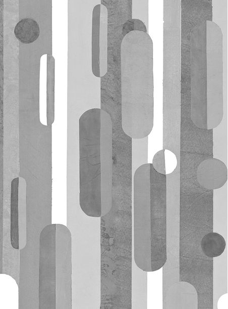 Papel de parede sopro cinza