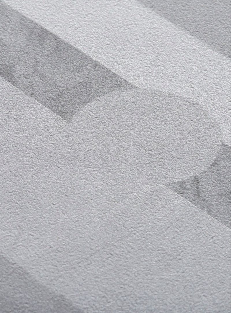 Papel de parede sopro cinza