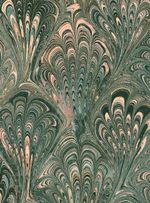 Papel-de-parede-classico-liquido-ii-verde-e-pessego