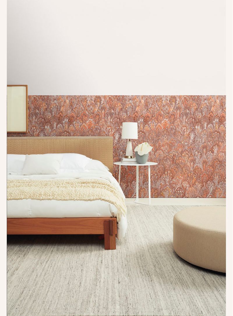 Papel-de-parede-classico-liquido-ii-laranja