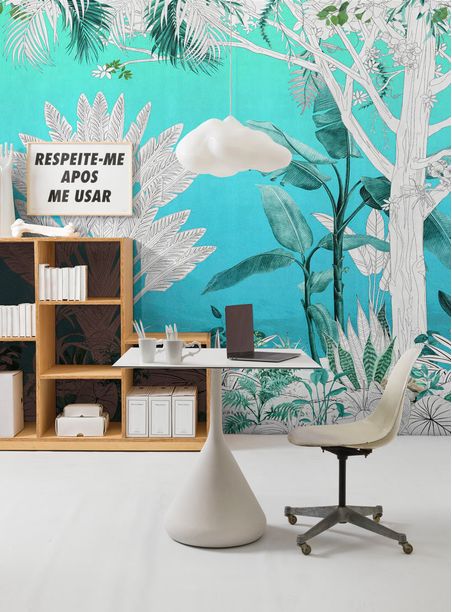 Painel de parede aquaforest blue