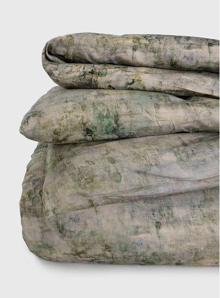 Capa de edredom Pantanal verde linho