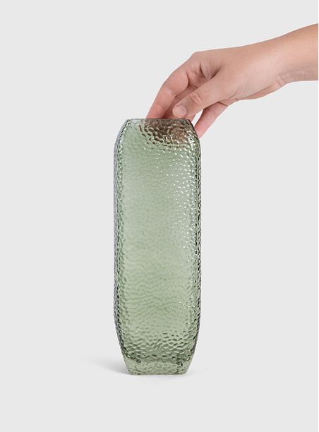 Vaso martel verde vidro