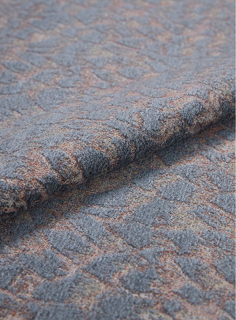 Tecido-Jacquard-Listras-Veredas-Azul-e-ocre