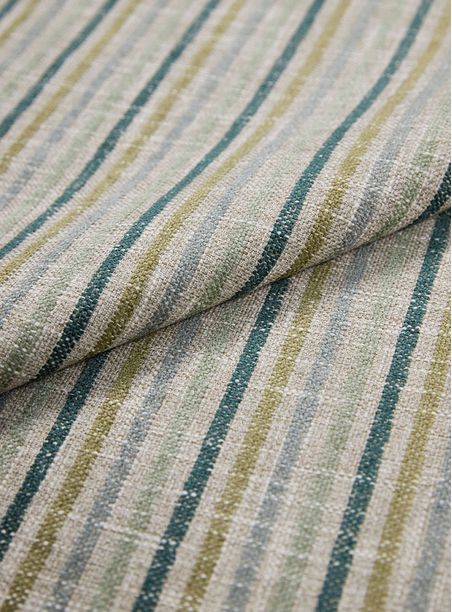 Tecido Jacquard Listras Rio Paranaíba Verde
