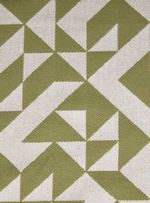 Tecido-Jacquard-Geometria-verde