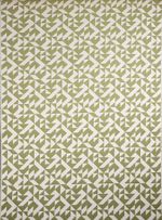 Tecido-Jacquard-Geometria-verde