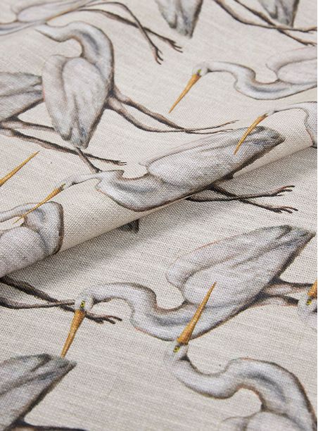 Tecido Estampado Garça