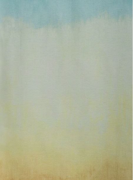 Tecido estampado falésias amarelo e azul