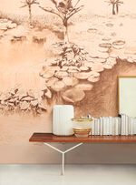 Painel-de-Parede-Lago-Das-Vitorias-Regias-Bege