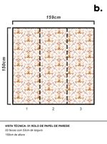 Papel-de-Parede-Hibisco-Ornamentado-Off-White