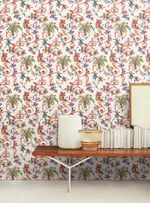 Papel-de-Parede-Festa-Dos-Bichos-Rosa