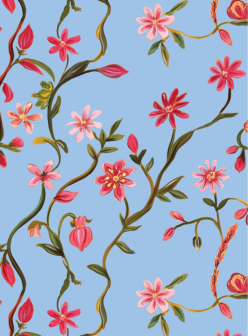 Papel-de-Parede-Floral-Luiza-Azul