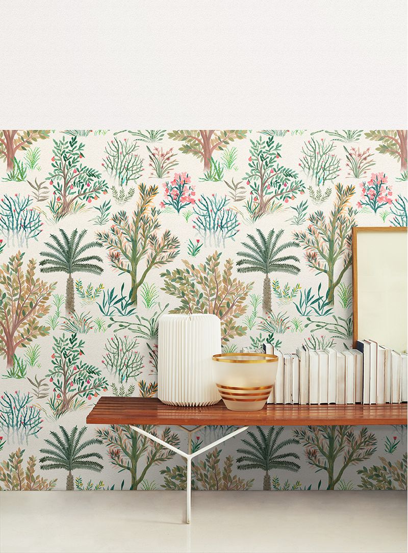 Papel-de-Parede-Arvores-No-Entardecer