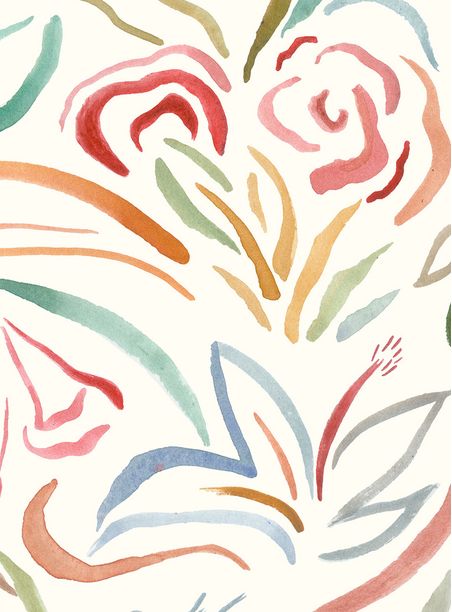 Papel de Parede Botânica Suave