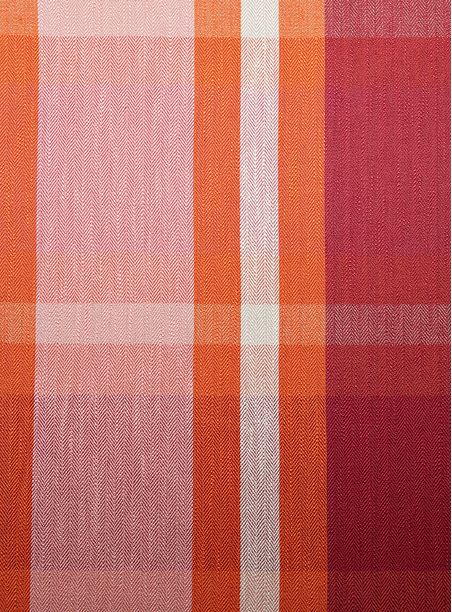 Tecido Xadrez Olívia, Rosa, Laranja e Bordô