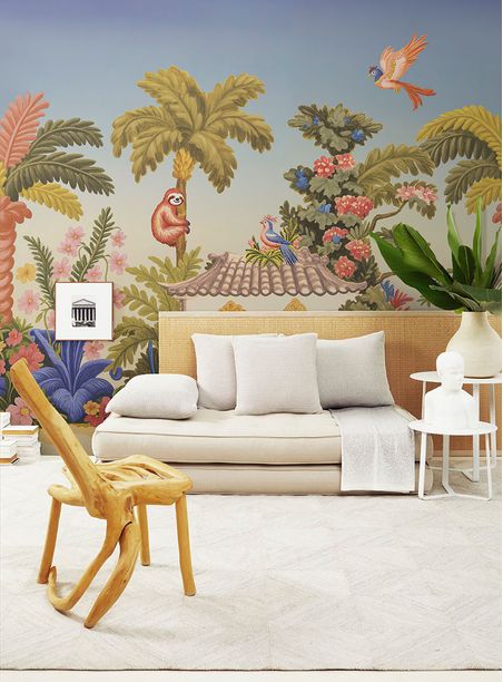 Painel de Parede Casinha Azul