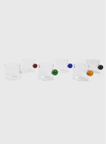 Conjunto xícaras dot 90ml sortidas 6pçs