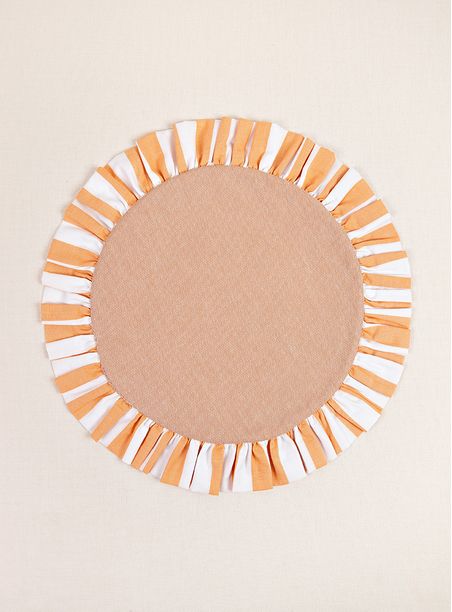 Jogo Americano Sianinha Laranja