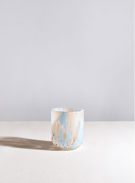 Copo Gotas bicolor azul claro 230 ml