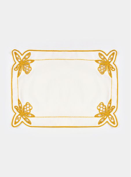 Jogo americano orquídea richelieu