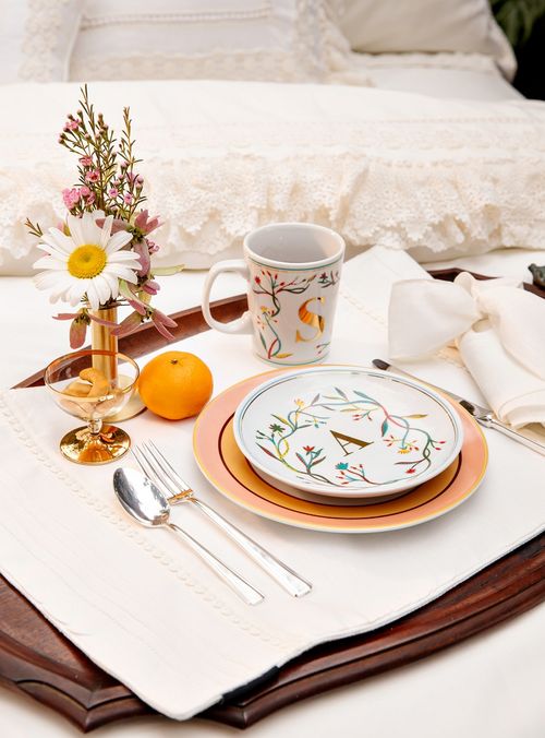 Caneca Monograma Sandra Javera Letra - A