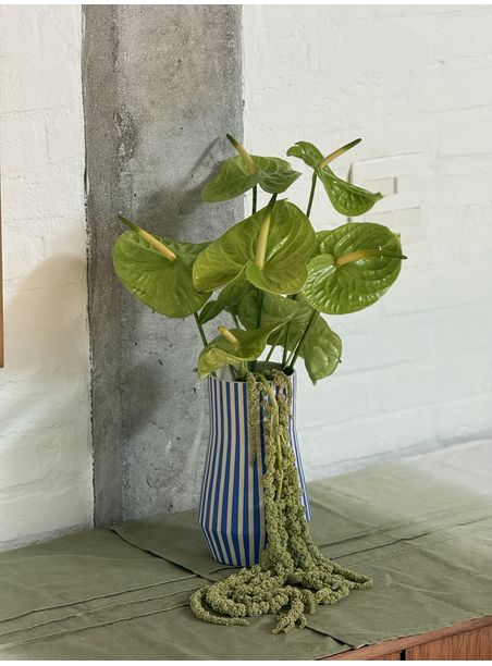 Vaso Balão Azul Cobalto