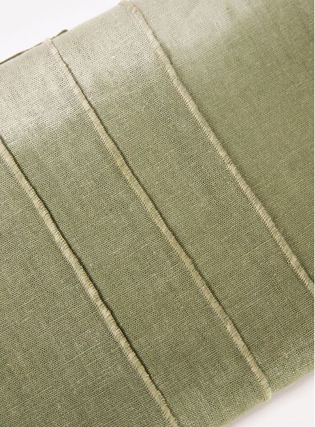 Caminho De Mesa Degradê Linho Glória Verde Denso