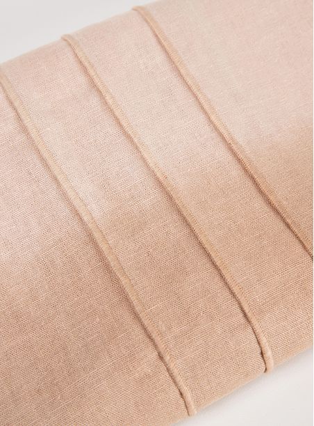 Caminho De Mesa Degradê Linho Glória Bege