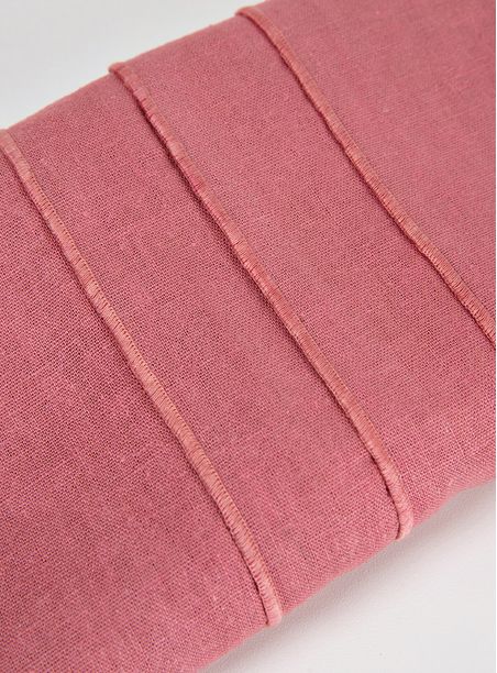 Caminho De Mesa Degradê Linho Glória Goiaba