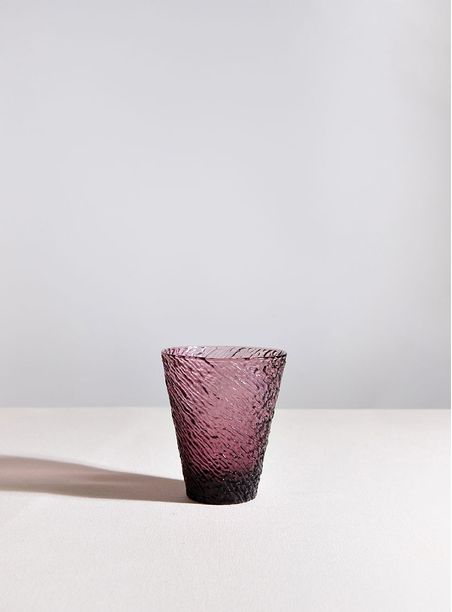 Copo de vidro ametista 300 ml