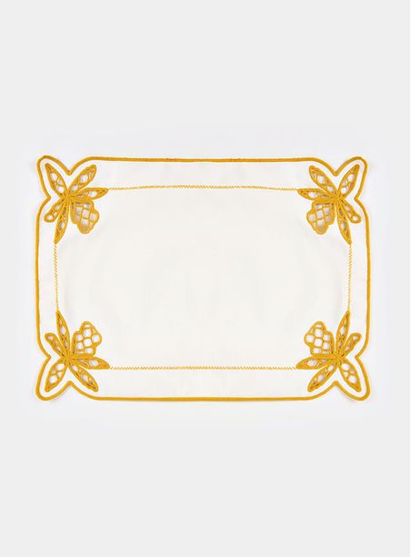 Jogo americano orquídea richelieu